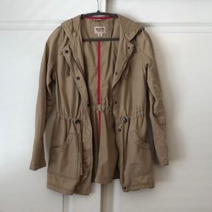 Mossimo Supply Co tan cargo jacket